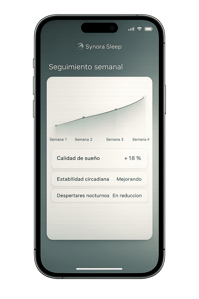 Tu progreso, semana a semana